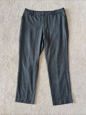 Nine West Charcoal Skinny Mid Rise Dress Pants Size 16 New With Tags